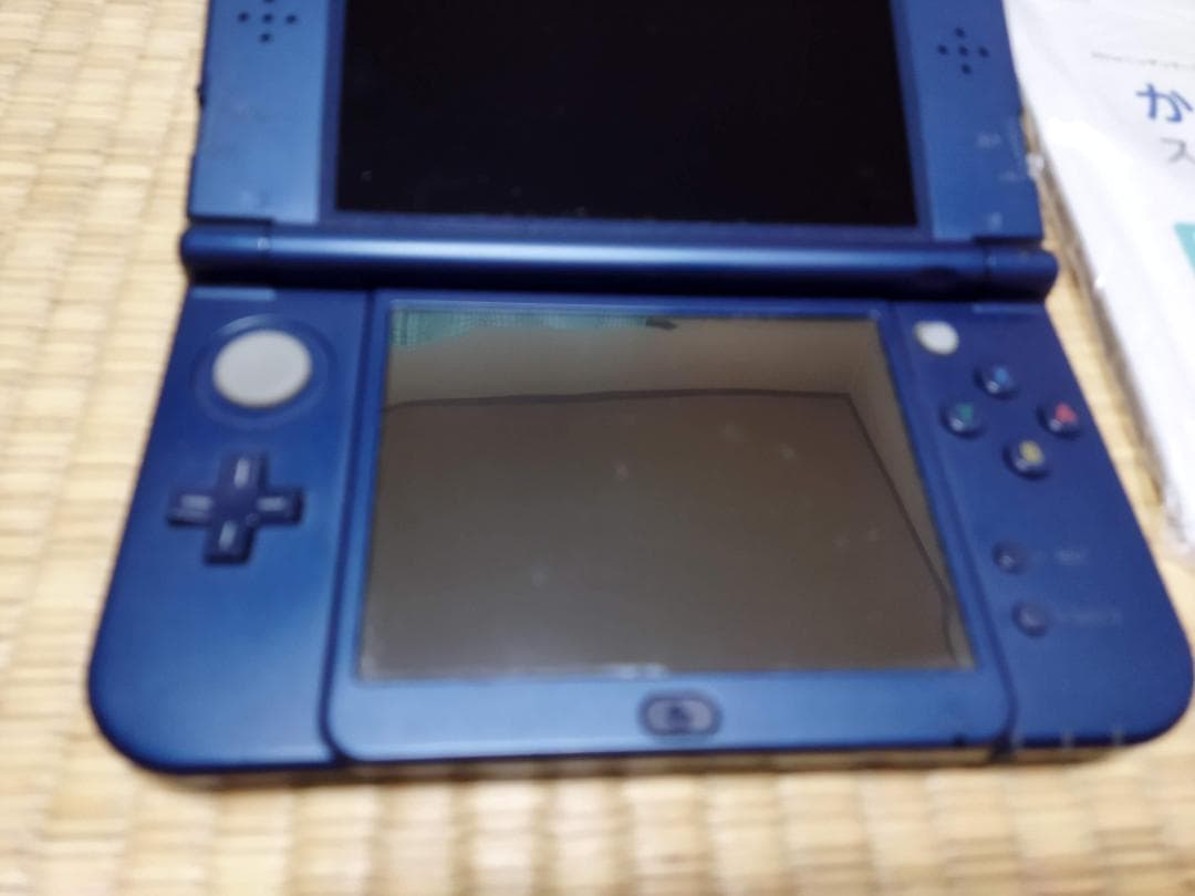Newニンテンドー3DS LL メタリックブルー　動作品　箱説あり