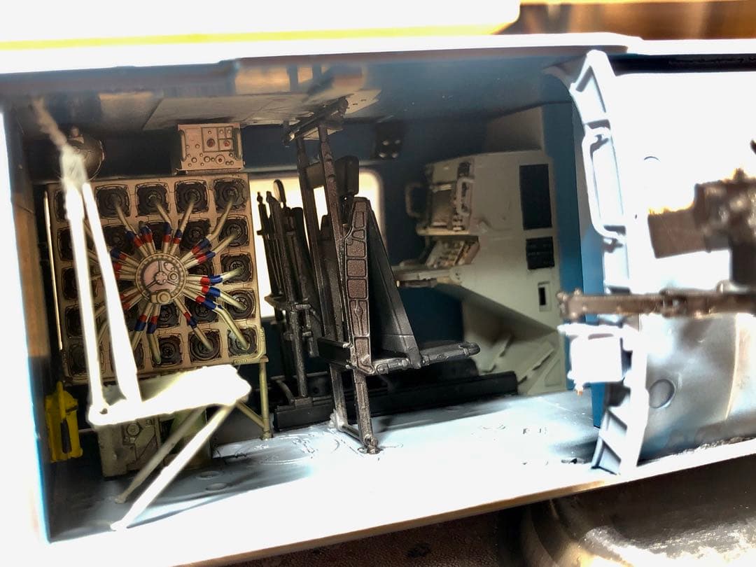 キティホークモデル1/35 MH-60R HSM-78 完成品　改造模型