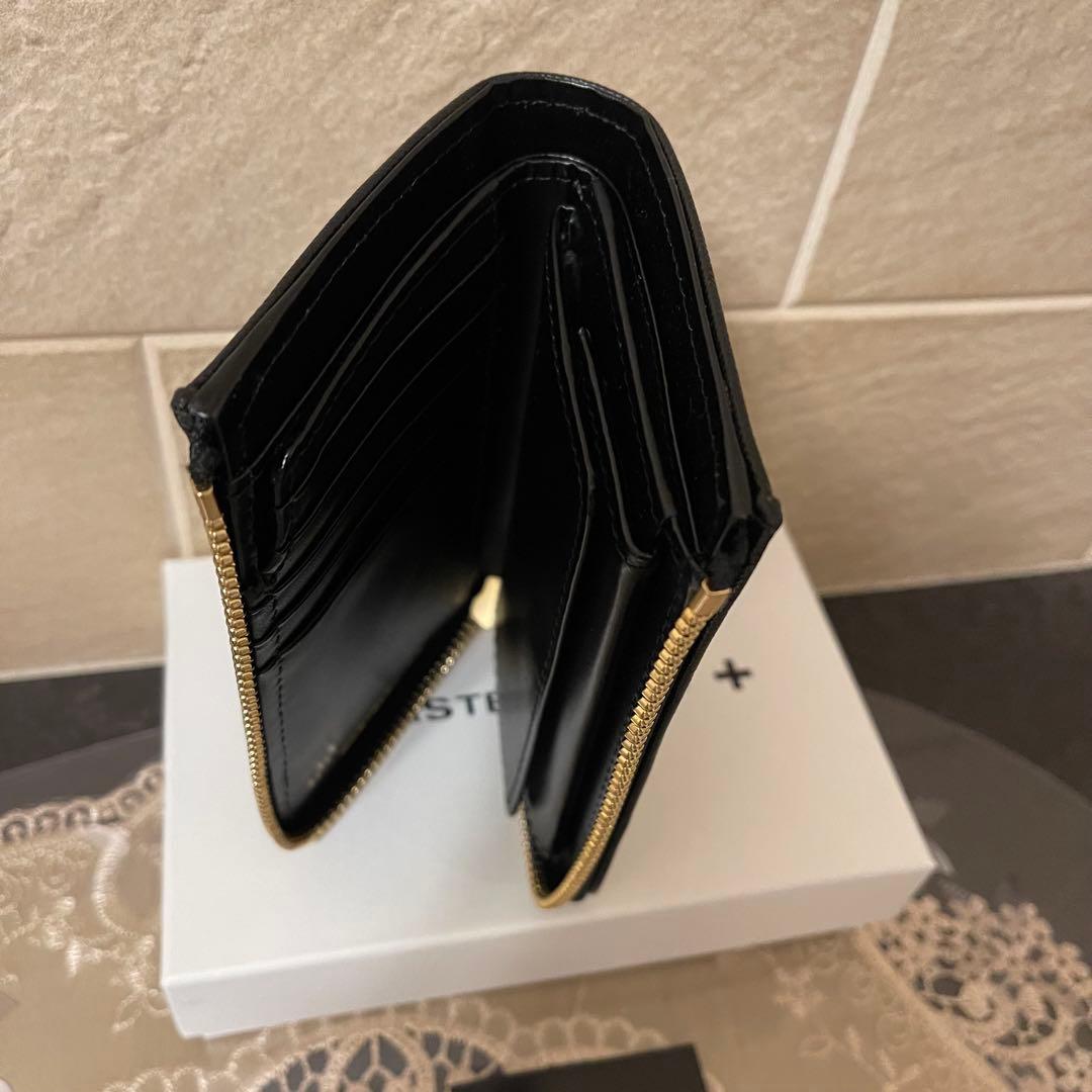 【新品】カステルバジャック　ラウンドファスナー折財布　黒　12,100円