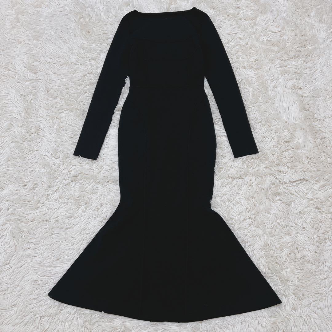 Whim Gazette ハーフミラノニットワンピース 長谷川京子　コラボ