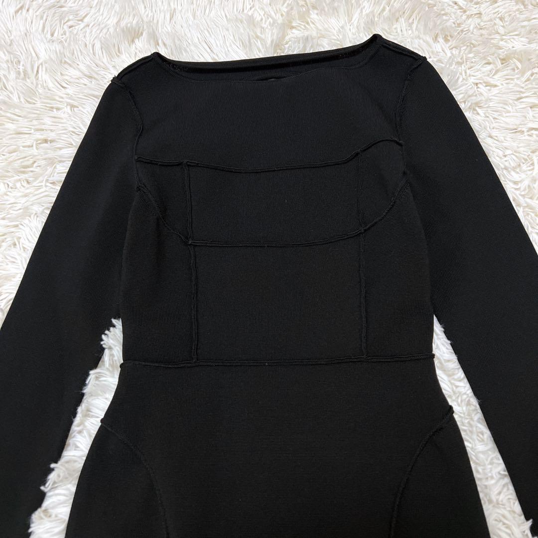 Whim Gazette ハーフミラノニットワンピース 長谷川京子　コラボ