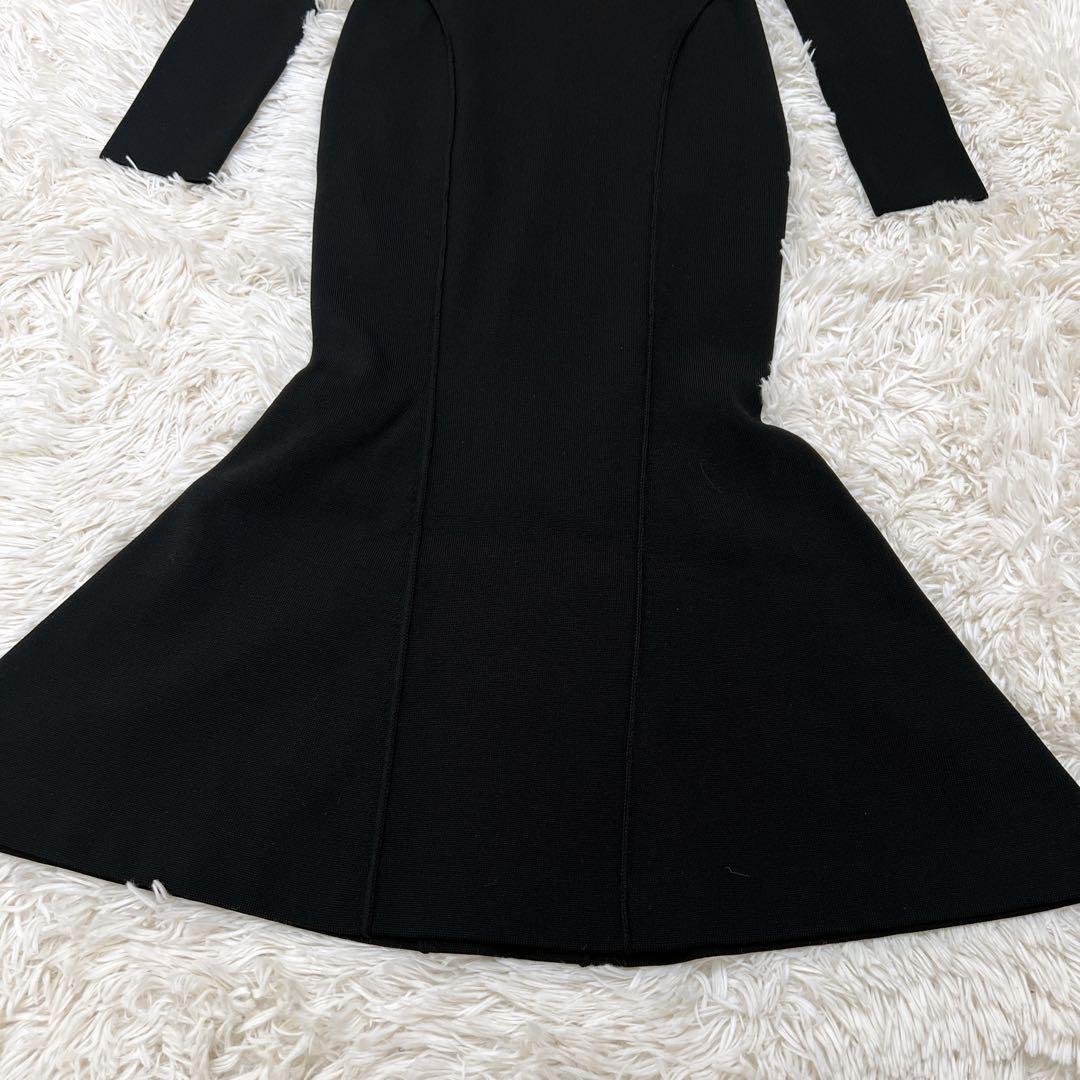 Whim Gazette ハーフミラノニットワンピース 長谷川京子　コラボ