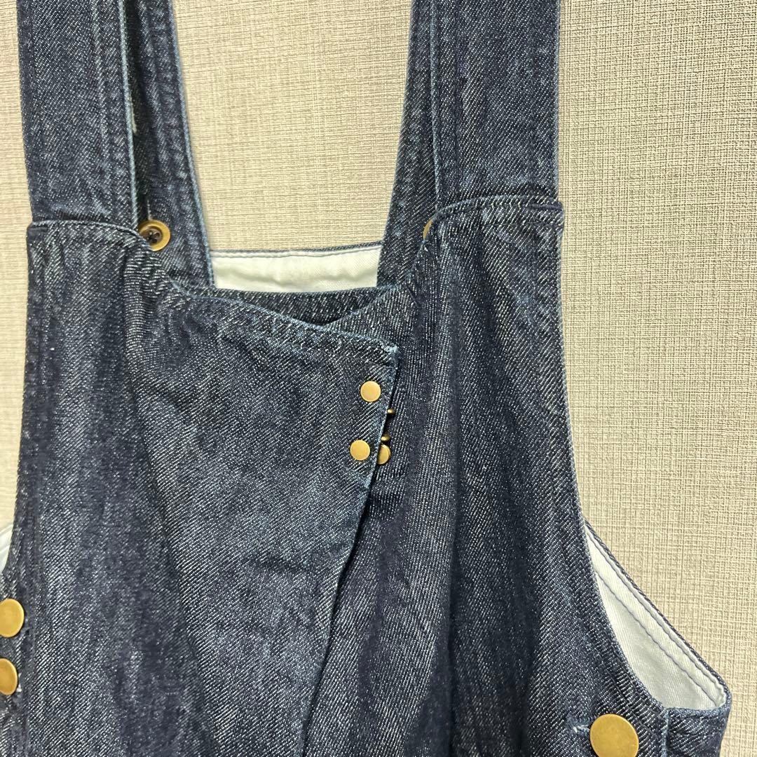 美品⭐︎nest Robe ネストローブ　デニム フロントホック サロペット