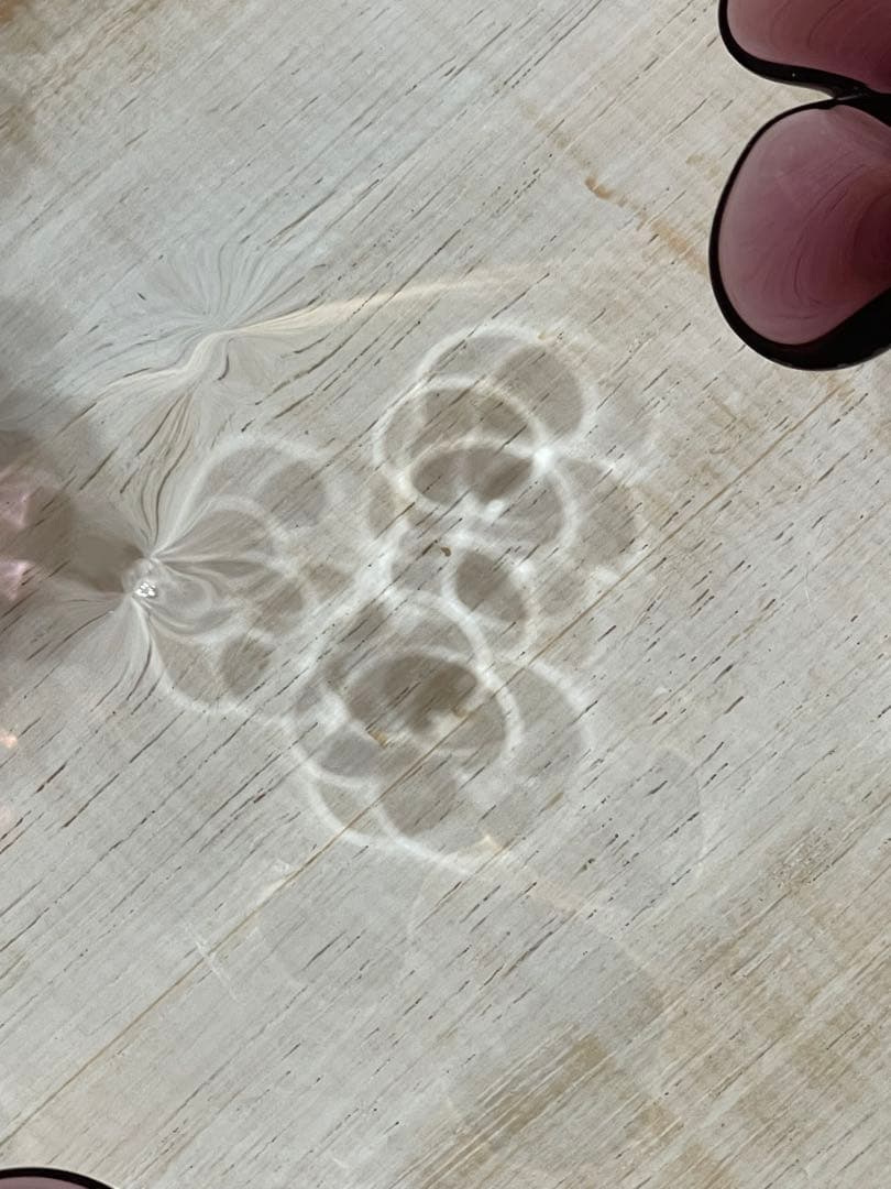 sghr CAMELLIA スガハラガラスプレート　28cm