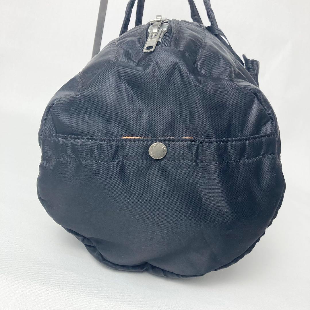 極美品✨MCM ボストンバッグ ナイロン ブラック