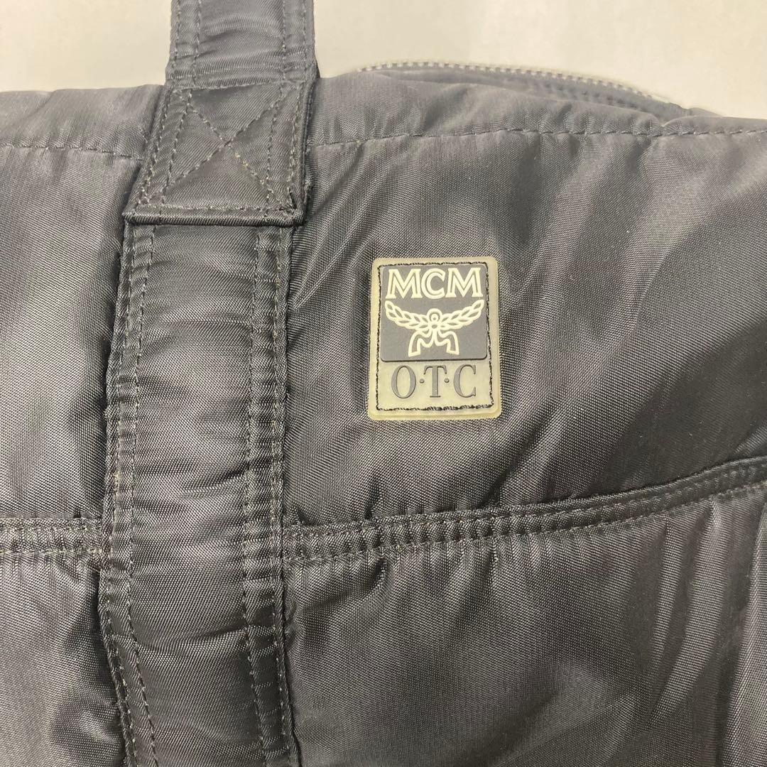 極美品✨MCM ボストンバッグ ナイロン ブラック
