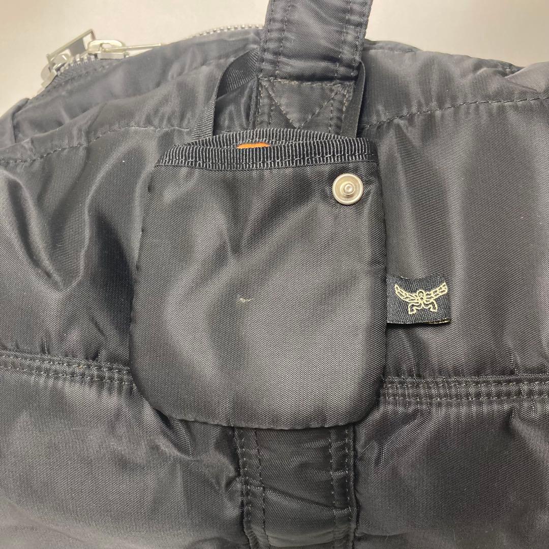 極美品✨MCM ボストンバッグ ナイロン ブラック