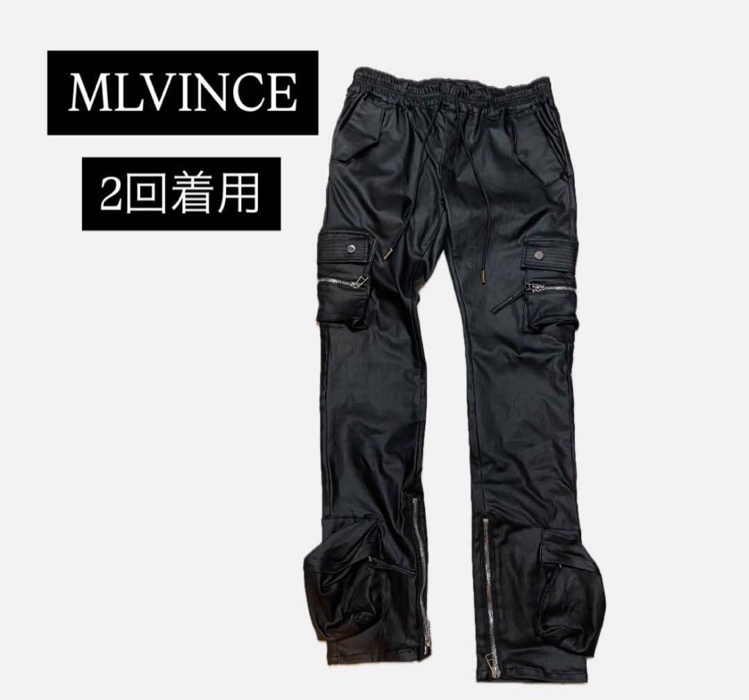 【プロフ用確認‼️】MLVINCE ブラック カーゴパンツ 2回着用