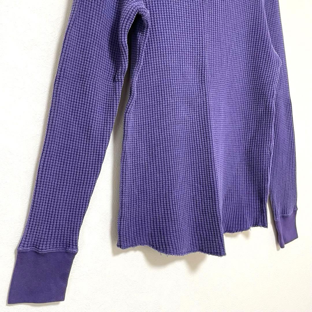 Ron Herman ロンハーマン / サーマルカットソー 長袖 S パープル