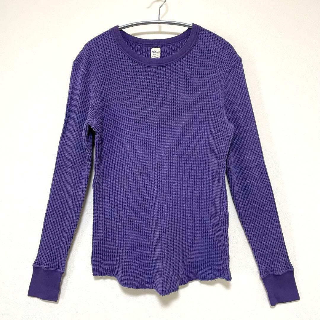 Ron Herman ロンハーマン / サーマルカットソー 長袖 S パープル