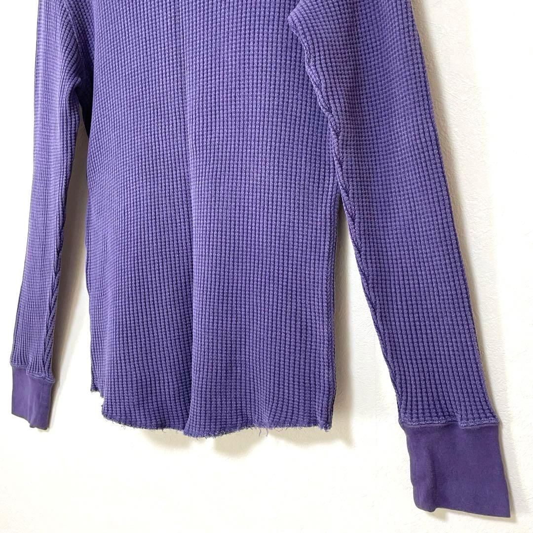 Ron Herman ロンハーマン / サーマルカットソー 長袖 S パープル