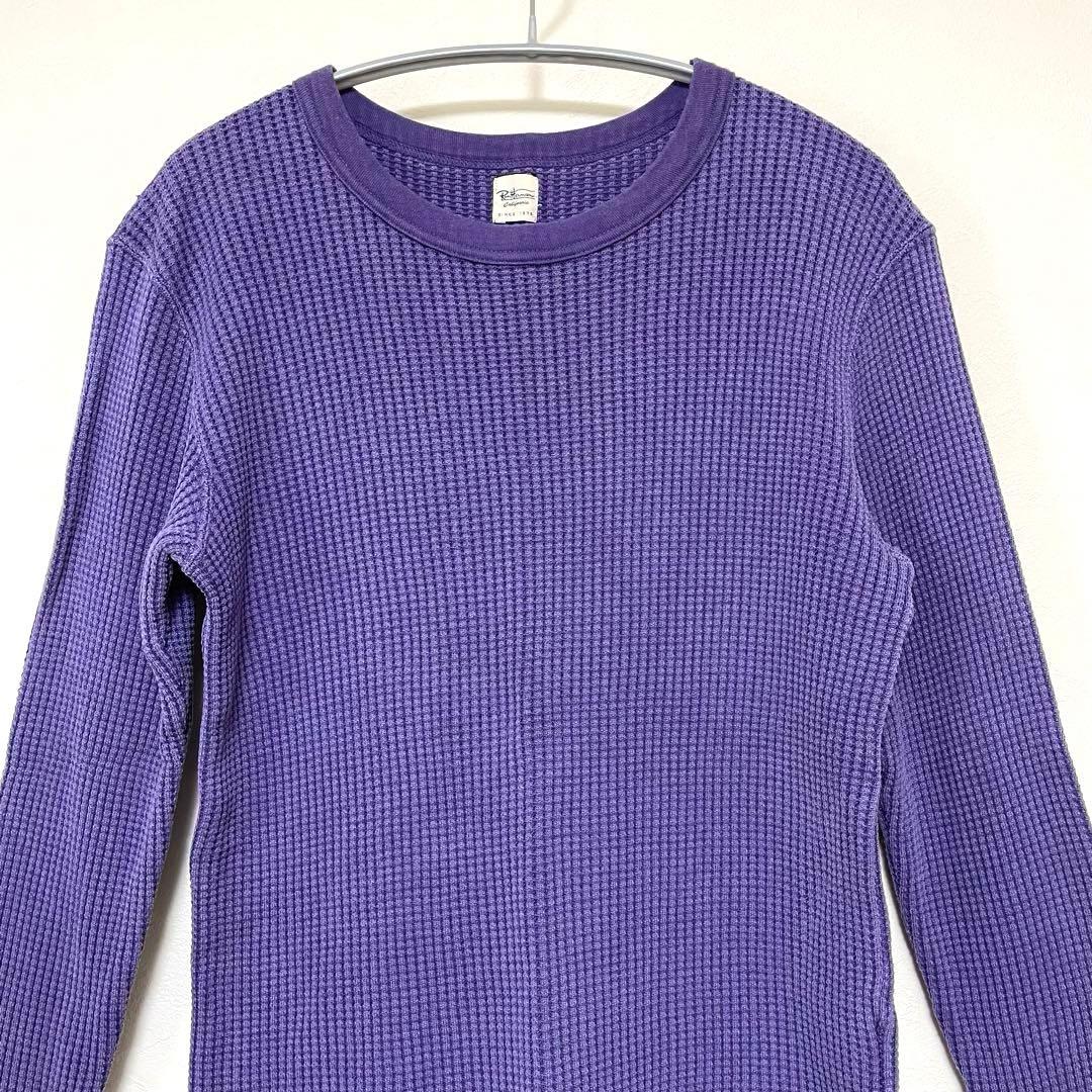 Ron Herman ロンハーマン / サーマルカットソー 長袖 S パープル
