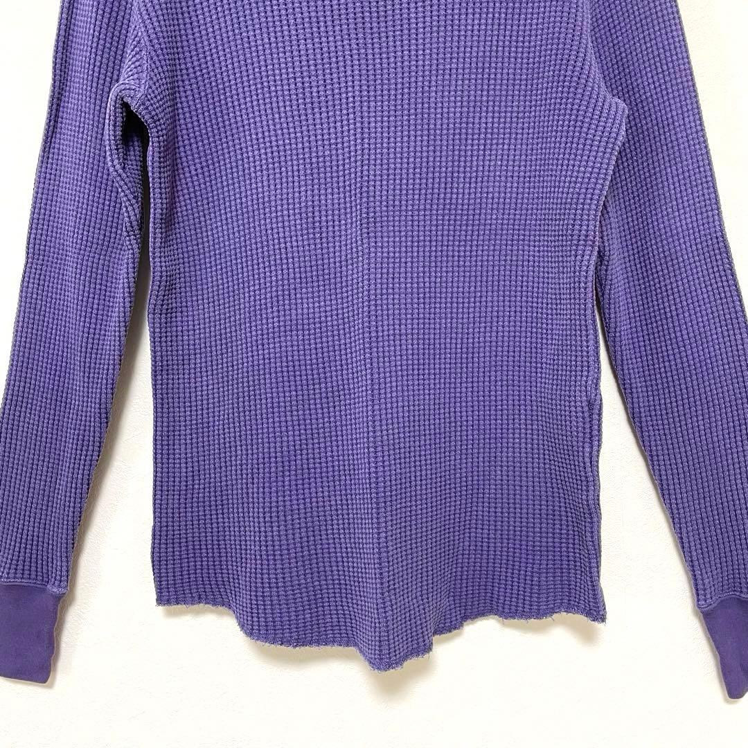 Ron Herman ロンハーマン / サーマルカットソー 長袖 S パープル