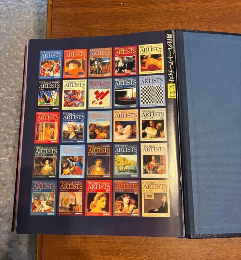 THE GREAT ARTISTS 美術全集　西洋絵画の巨匠たち　全10巻セット