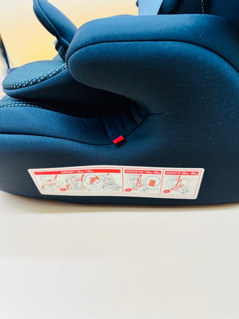 極美品 Smart Angel チャイルドシート イージスジュニア GY