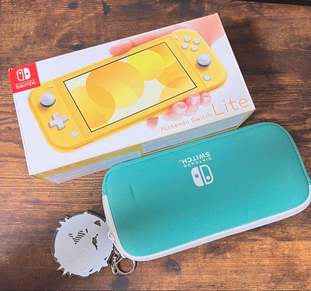✨美品✨Nintendo Switch Lite イエロー 充電器/おまけ付き