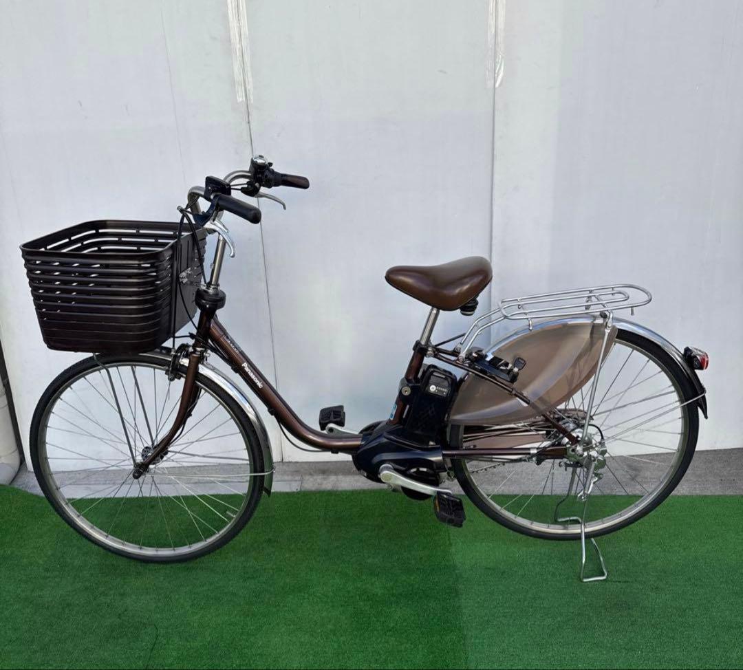 Panasonicパナソニック電動アシスト自転車26インチ 16Ah ブラウン