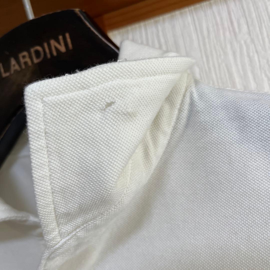 【未使用】Cruciani クルチアーニ　カノコ　ポロシャツ　ホワイト