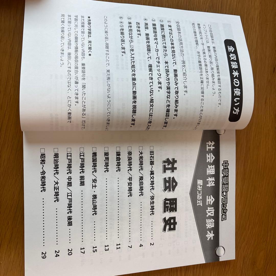 スターシップ星みつる式 中学受験フラッシュ　 社会理科DVD5枚 CD5枚セット