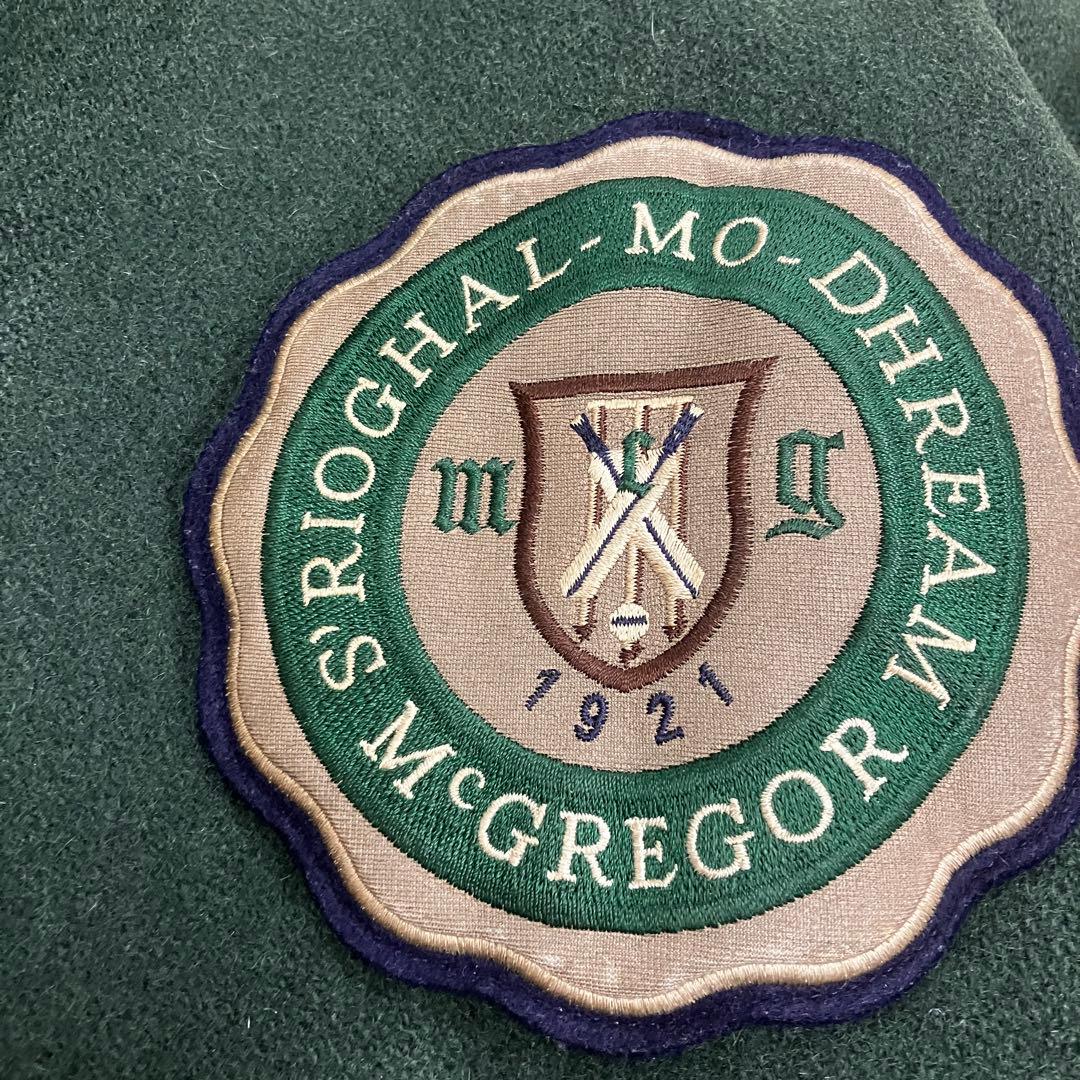 短丈 マクレガー McGREGOR スタジャン 袖レザー ヴィンテージ ウール