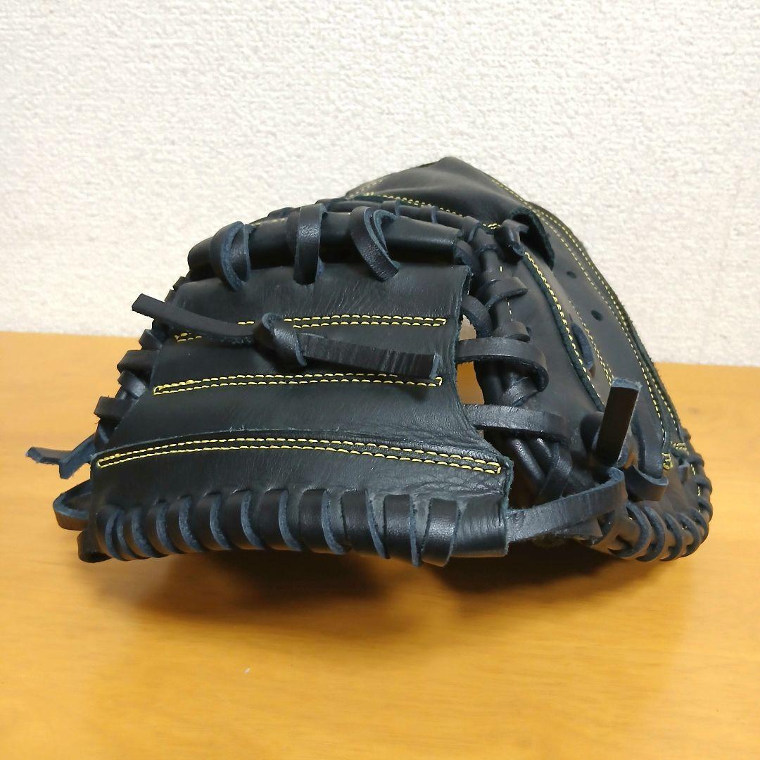 ZETT ゼット キャッチャーミット 少年軟式用グラブ 捕手用 野球グローブ 黒