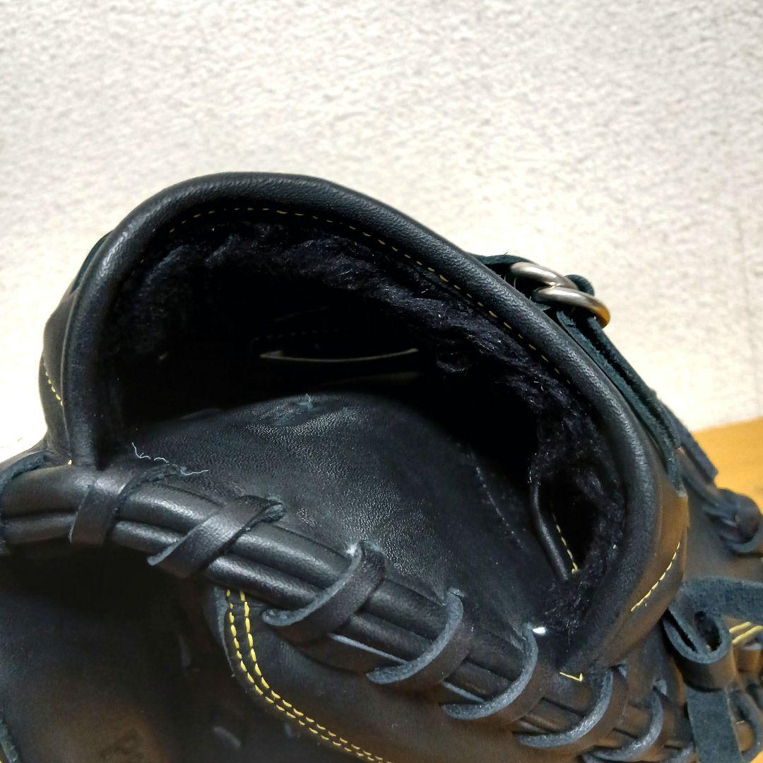 ZETT ゼット キャッチャーミット 少年軟式用グラブ 捕手用 野球グローブ 黒