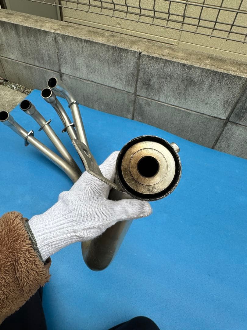 cbx用　アルミマフラー