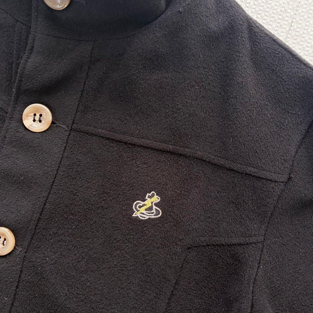 希少 Vivienne Westwood ブルゾン ジャケット オーブ稲妻 伊製