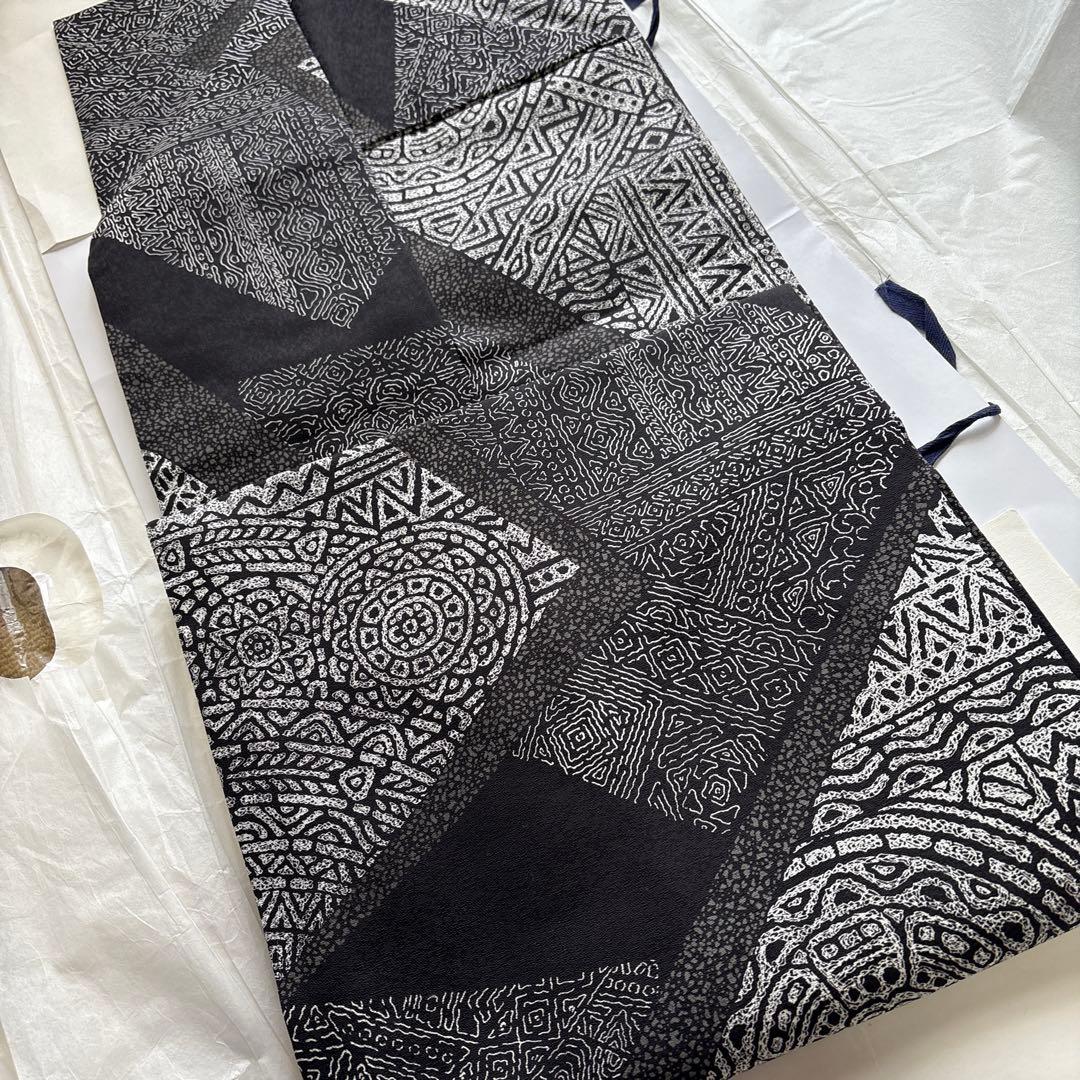 9寸　名古屋帯　全通　黒　長尺