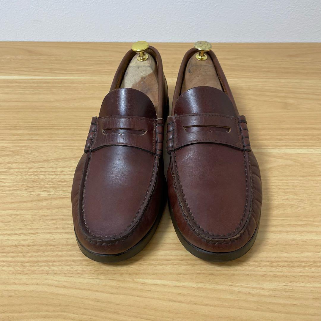 パラブーツ　ローファー　レザー　ブラウン　8