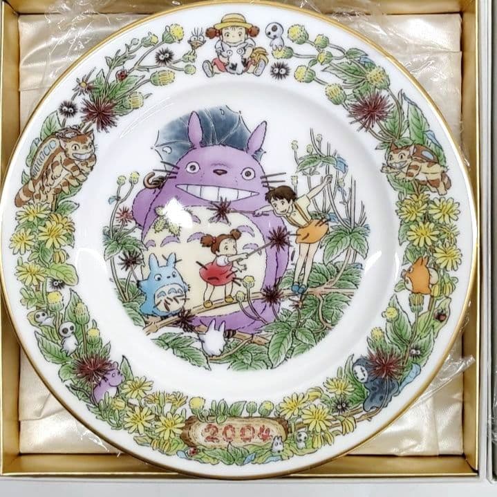 となりのトトロ ジブリ 1999〜2007 イヤープレート 皿 セット 8746