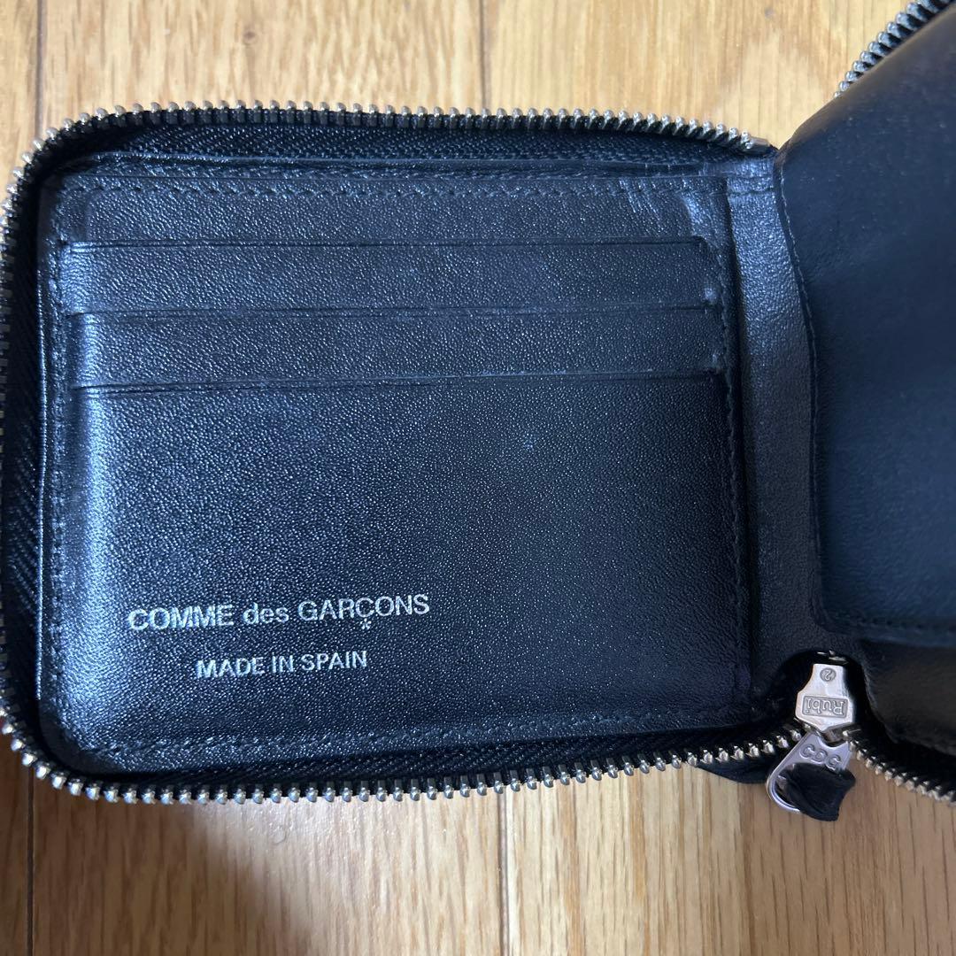 COMME des GARÇONS ブラック 二つ折り財布