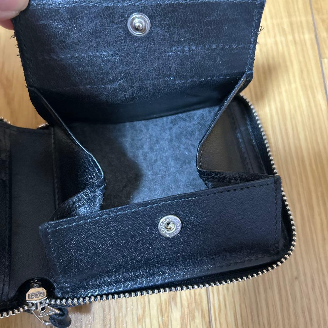 COMME des GARÇONS ブラック 二つ折り財布