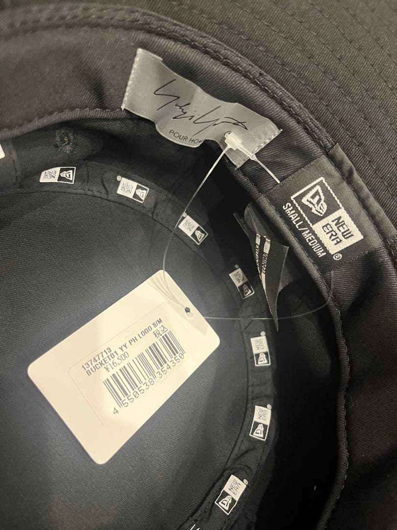 未使用　タグ付き　Yohji Yamamoto x New Era ハット