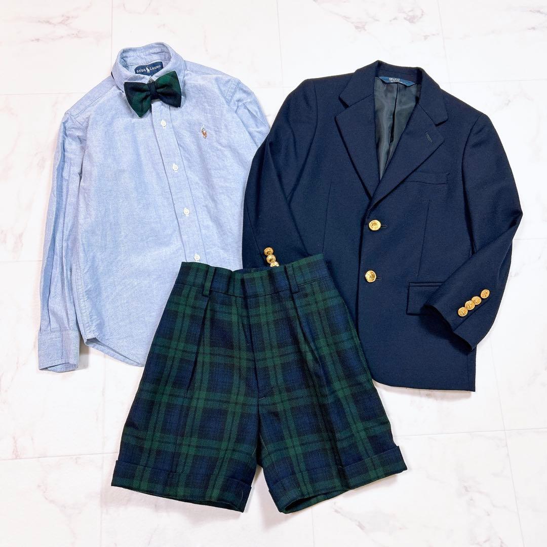 【極美品】ラルフローレン　キッズスーツ(120) 匿名配送