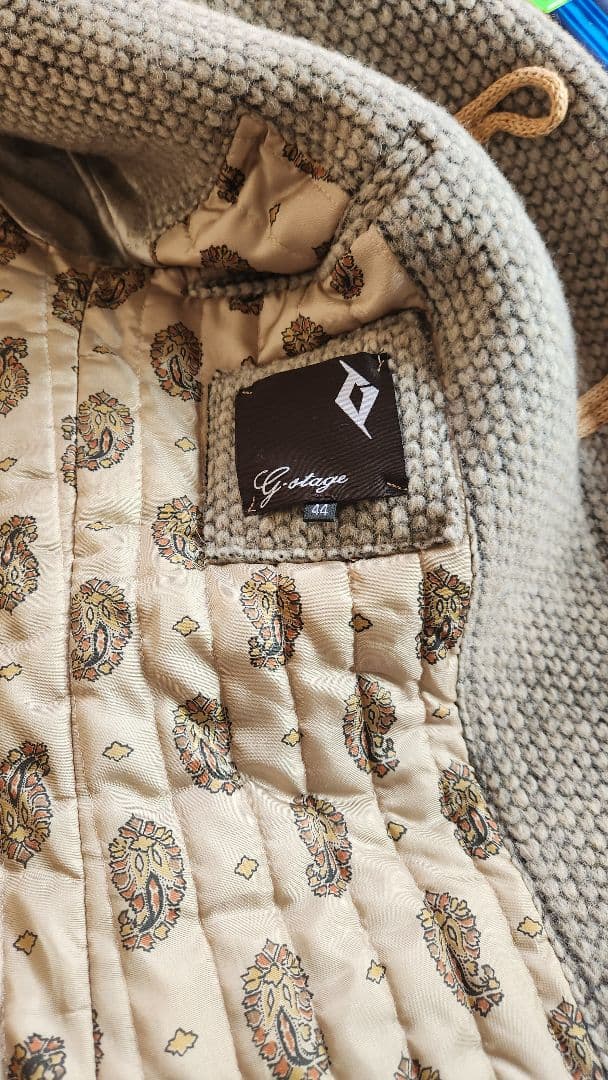 G-stage ウールフーデッドダッフルコート⚫️サイズ44(M～L)