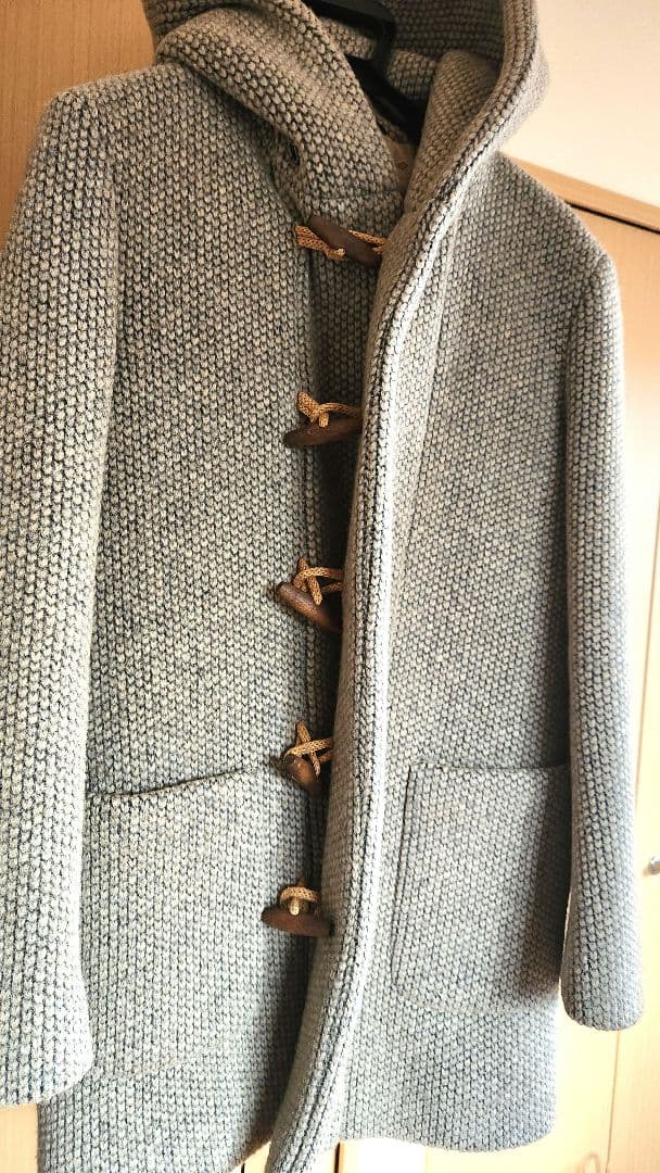 G-stage ウールフーデッドダッフルコート⚫️サイズ44(M～L)