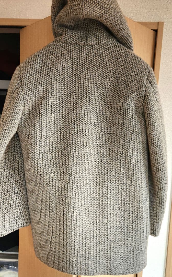 G-stage ウールフーデッドダッフルコート⚫️サイズ44(M～L)