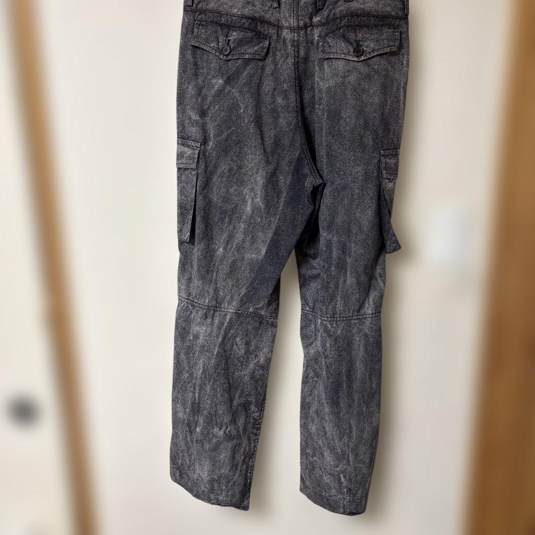 ISSEY MIYAKE 希少デザイン ムラ染めカーゴパンツ