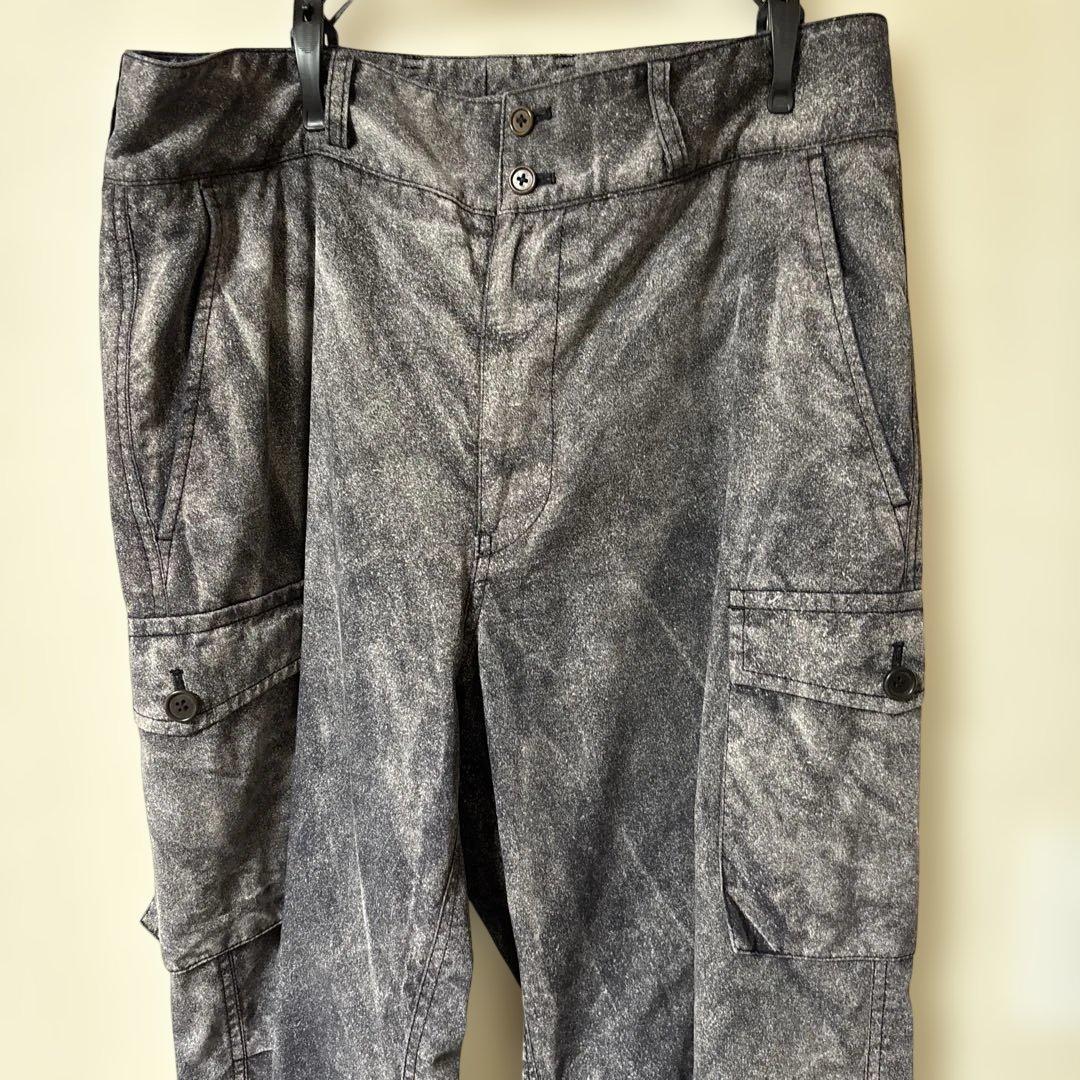 ISSEY MIYAKE 希少デザイン ムラ染めカーゴパンツ