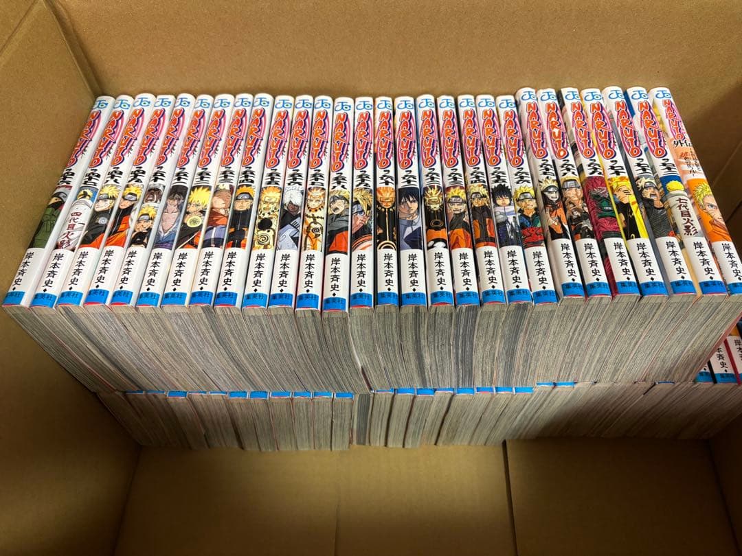 NARUTOナルト　全72巻セット+外伝