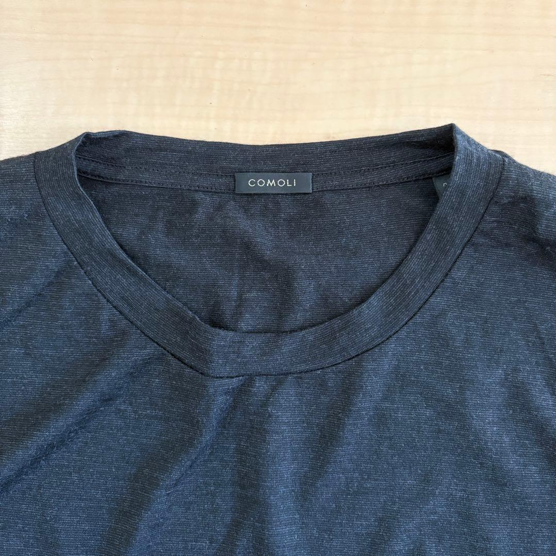 【COMOLI】ウールノースリーブ
