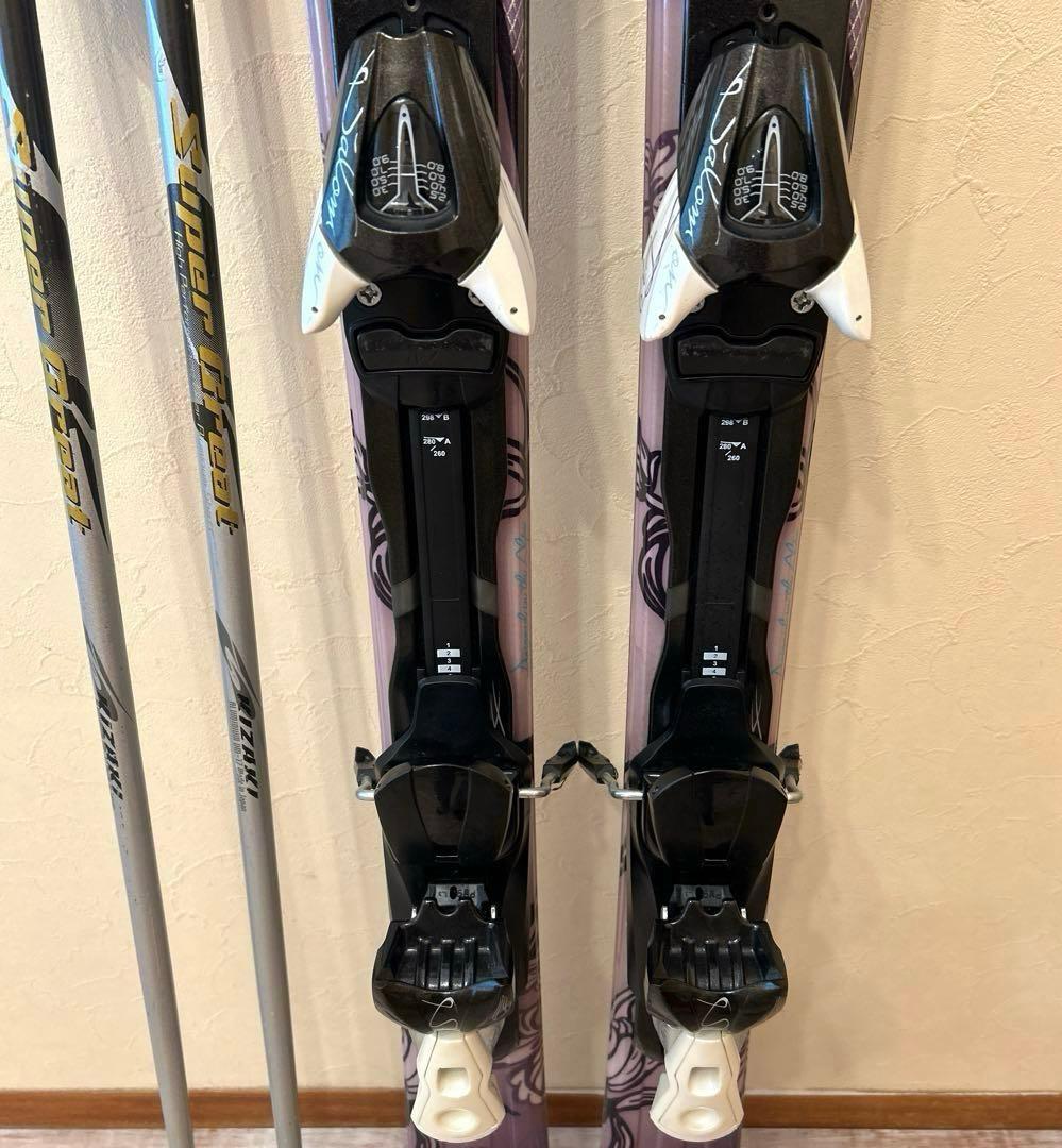 ◾️カービングスキーセット　板152㎝　ブーツ25.5㎝　女性用　レディース用