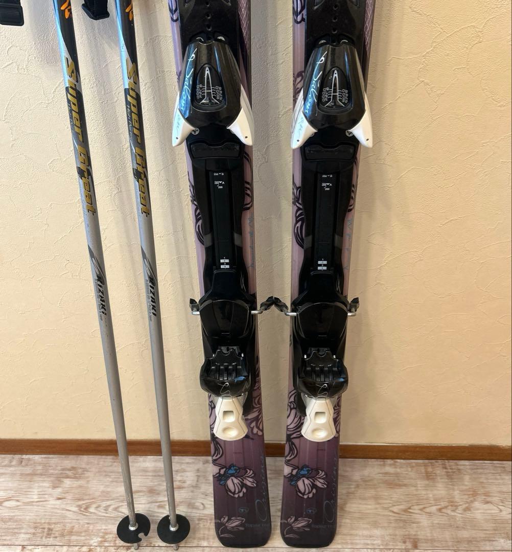 ◾️カービングスキーセット　板152㎝　ブーツ25.5㎝　女性用　レディース用
