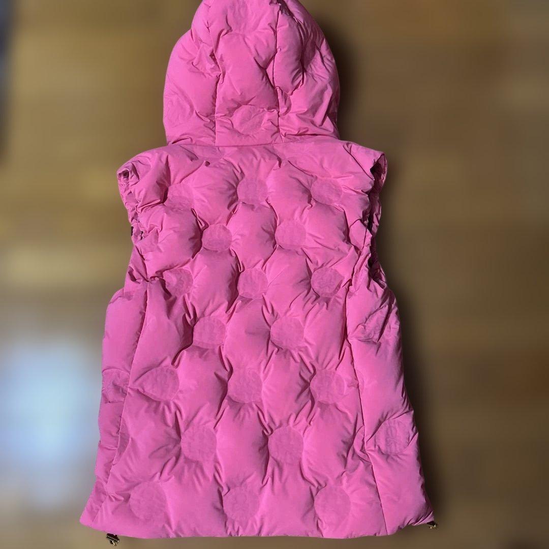 MARK & LONA ピンクダウンベスト美品XL