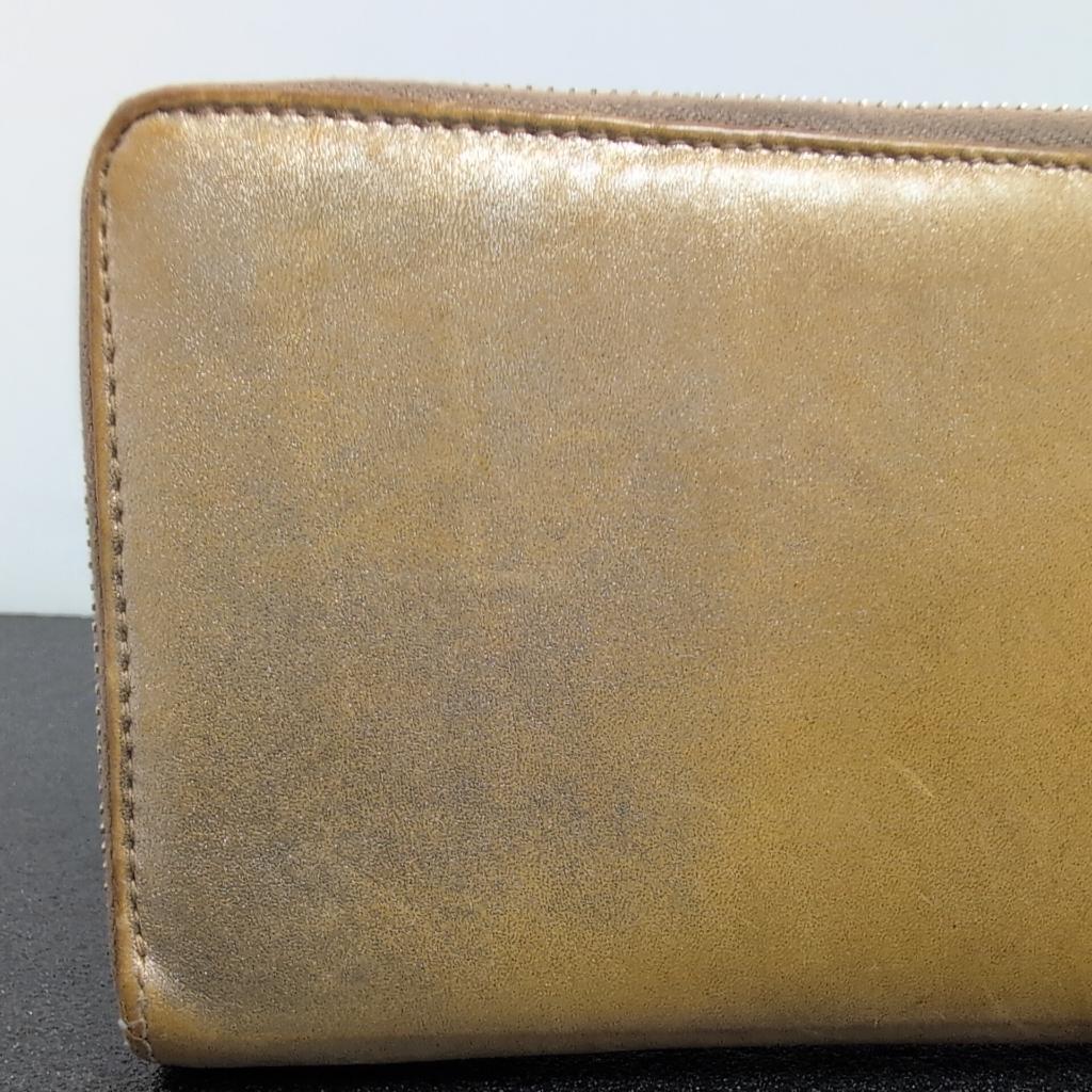 イヴサンローラン　長財布　Yメール　YSL ロゴ　カサンドラ ロゴ　財布　金色