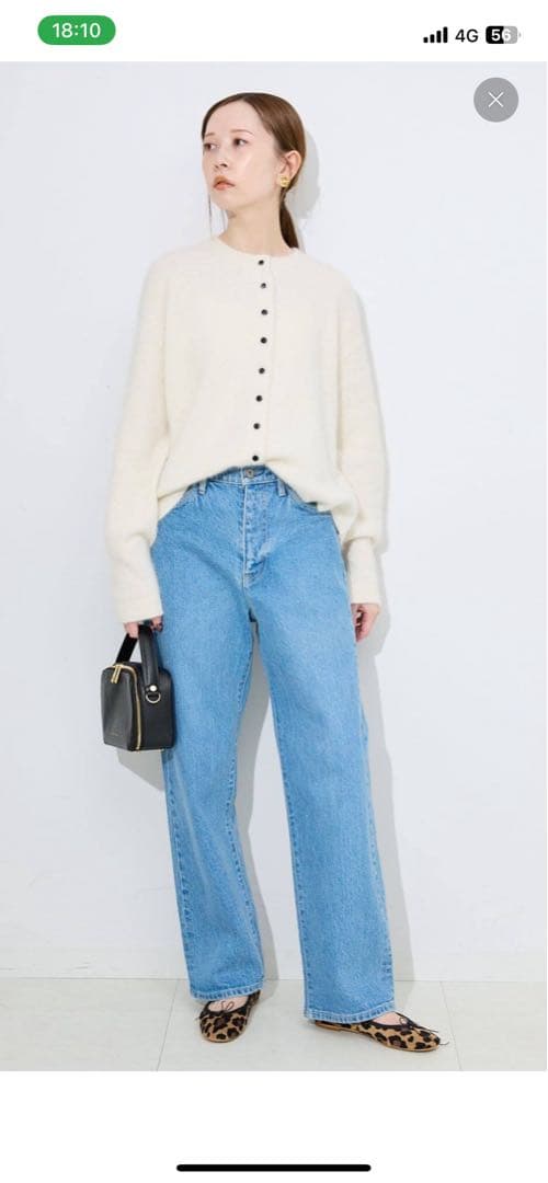 ヒョウ柄フラットシューズ　新品