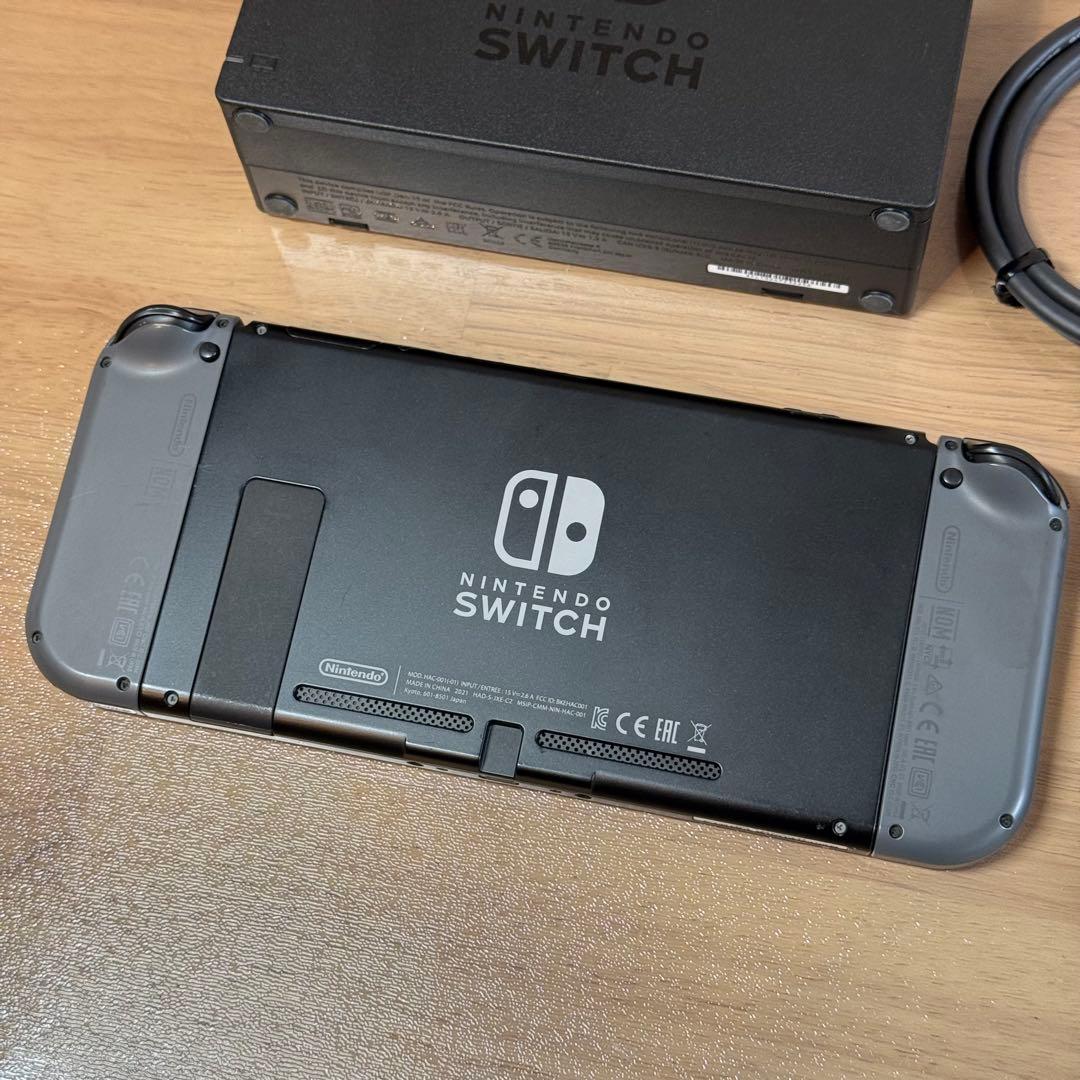 6-160 Switch 本体 バッテリー強化版 グレー