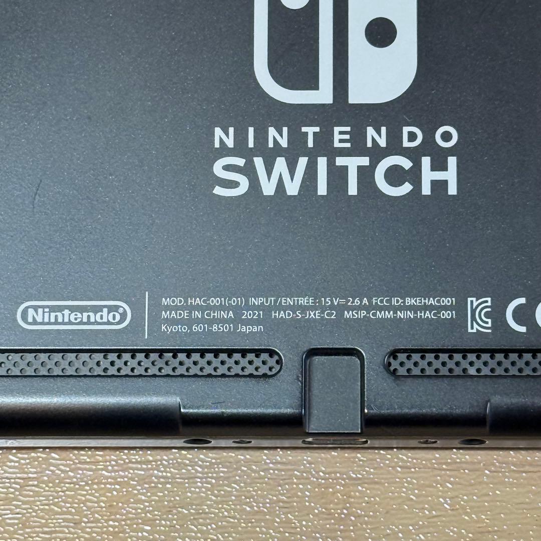 6-160 Switch 本体 バッテリー強化版 グレー