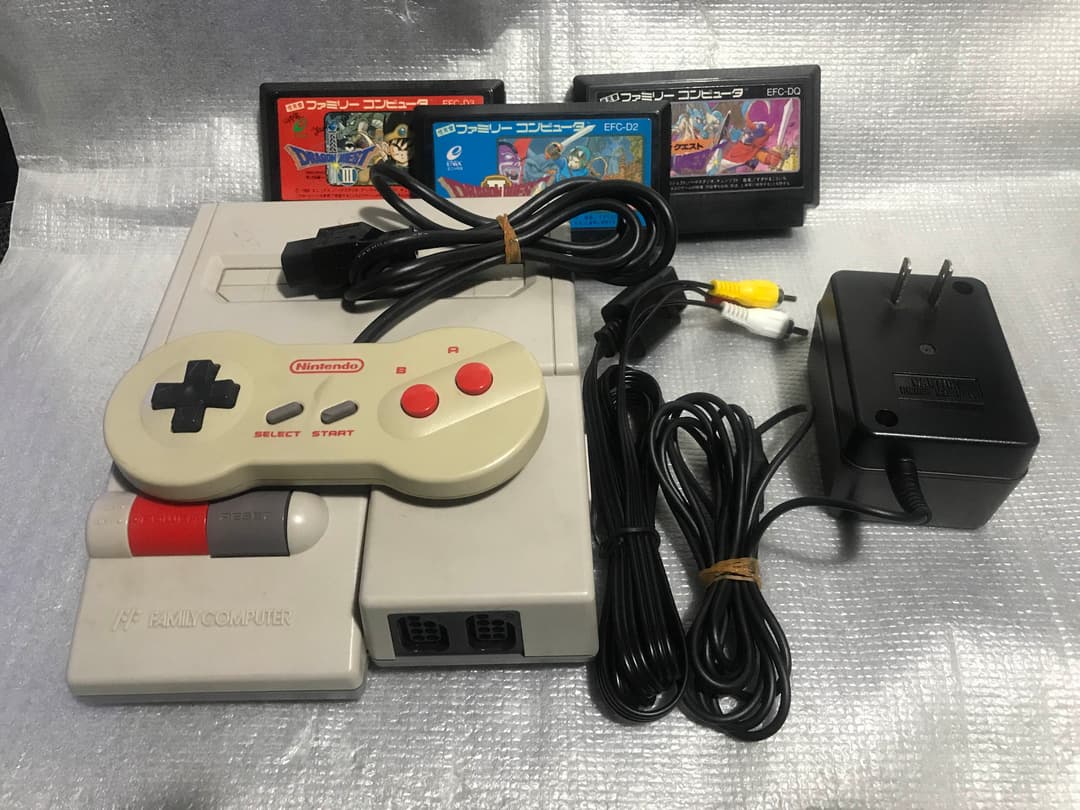 任天堂 AVファミコン 純正品 ドラクエ3部作セット